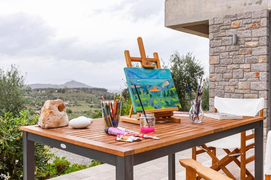 Nafplio, Hill With An Amazing View Apartment ภายนอก รูปภาพ